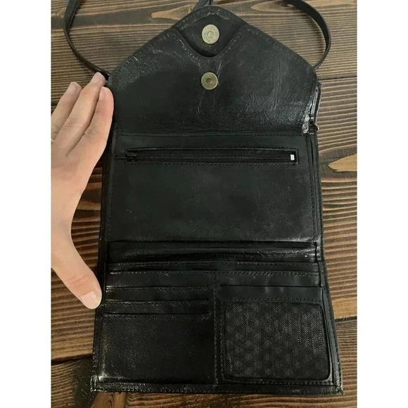 Kilim Butterfly Clutch Crossbody Strap- Western Aztec Design - Picture 3 of 8